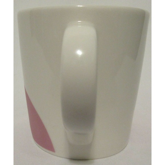Starbucks Coffee 2005 Pink Gray Dual Tone Tea Cup Mug Collectible Gift Mothers - Picture 4 of 7